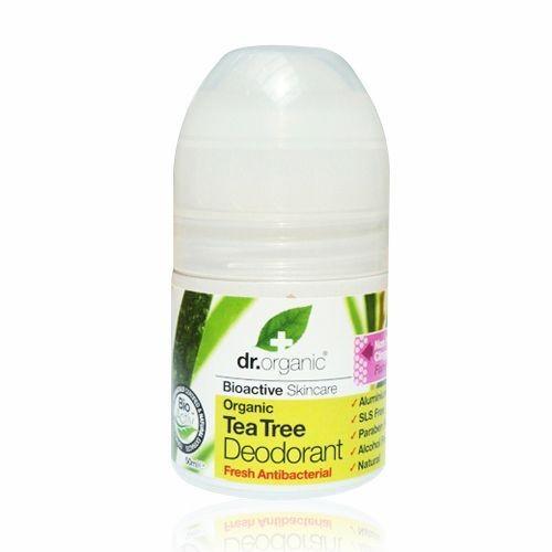 Dr. Organic Tea Tree roll-on 50 ml dezodor vásárlás, olcsó Dr. Organic Tea  Tree roll-on 50 ml izzadásgátló árak, akciók