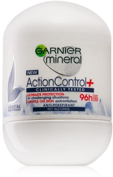 Mineral Action Control+ Clinically tested 96h roll-on 50 ml