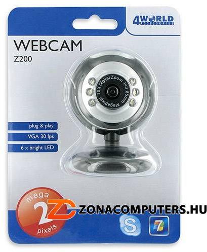 4World 07451 webkamera vásárlás, olcsó Webkamera árak, web kamera boltok