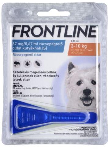 Spot On S 2-10 kg 0,67 ml
