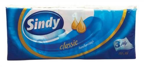 Vásárlás: Sindy Classic papírzsebkendő 3 rétegű 10 x 10db Papírzsebkendő  árak összehasonlítása, Classic papírzsebkendő 3 rétegű 10 x 10 db boltok