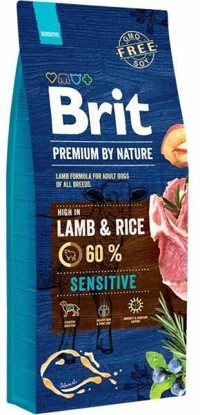 Vásárlás: Brit Premium by Nature Sensitive Lamb & Rice 15 kg Kutyatáp árak  összehasonlítása, Premium by Nature Sensitive Lamb Rice 15 kg boltok