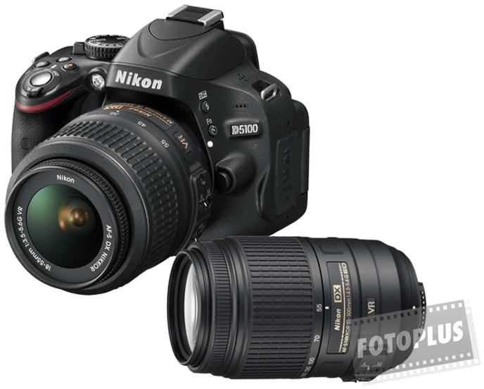 Nikon D5100 + 18-55mm VR + 55-300mm VR (VBA310KH02) - Árukereső.hu