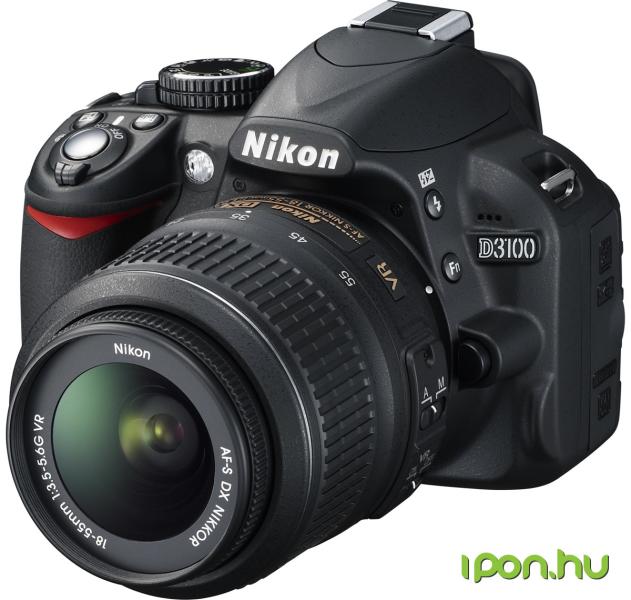 Nikon D3100 + 18-55mm VR + 55-200mm VR (VBA280KH01) - Árukereső.hu
