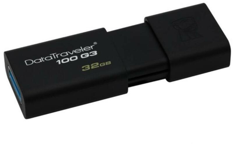 present Decorative Watt Kingston DataTraveler 100 G3 32GB USB 3.0 DT100G3/32GB (Memory stick) -  Preturi