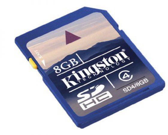 Vásárlás: Kingston SDHC 8GB Class 4 SD4/8GB, eladó Memóriakártya, olcsó  memory card árak