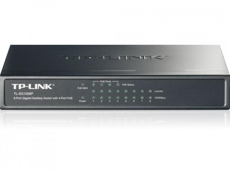 TP-Link TL-SG1008P switch vásárlás, olcsó TP-Link TL-SG1008P árak, Switch  akciók