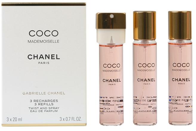 CHANEL Coco Mademoiselle (Refills) EDP 3x20ml parfüm vásárlás, olcsó CHANEL  Coco Mademoiselle (Refills) EDP 3x20ml parfüm árak, akciók