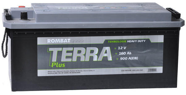 ROMBAT Terra Plus 160Ah 900A (Acumulator camion, vaporas, rulota ) - Preturi