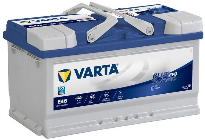 VARTA Start Stop EFB 75Ah 730A (Acumulator auto) - Preturi