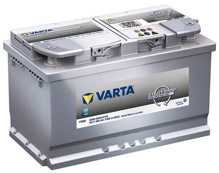 VARTA Start Stop Efb 80Ah (580 500 073) (Acumulator auto) - Preturi