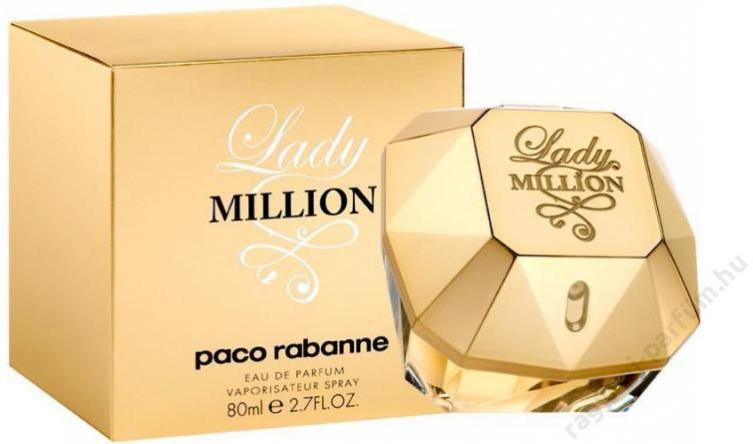 Paco Rabanne Lady Million EDP 80 ml Tester parfüm vásárlás, olcsó Paco  Rabanne Lady Million EDP 80 ml Tester parfüm árak, akciók