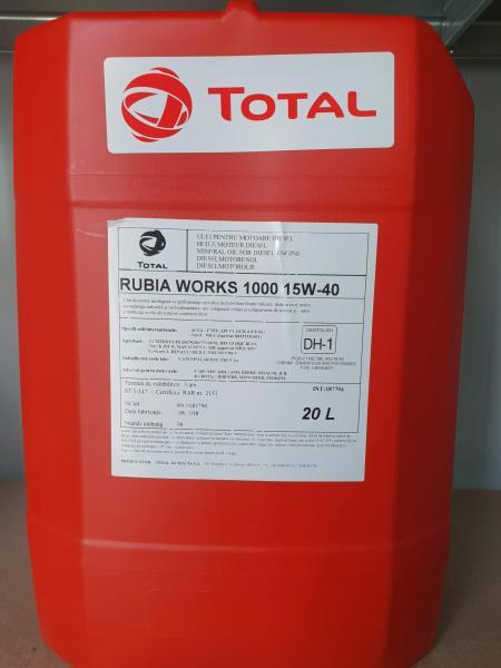 Rubia Works 1000 15W-40 20 l