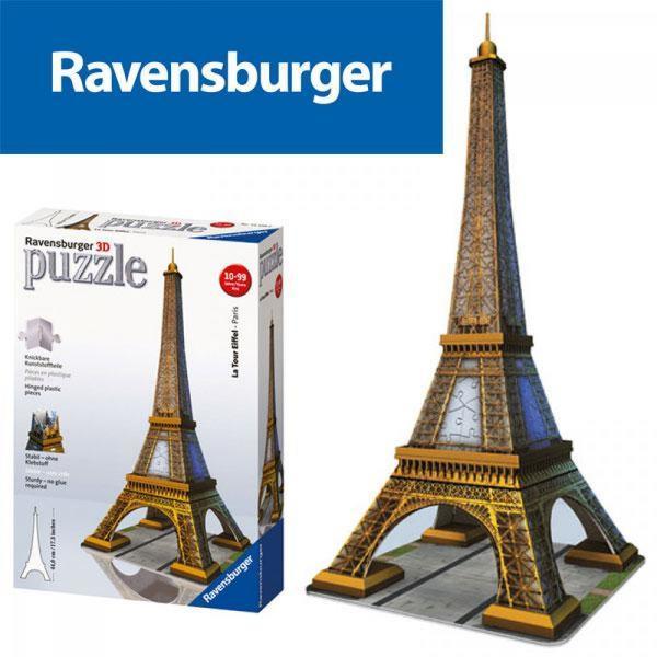 Vásárlás: Ravensburger 3D Puzzle - Eiffel-torony 216 db-os (12556) 3D puzzle  árak összehasonlítása, 3 D Puzzle Eiffel torony 216 db os 12556 boltok