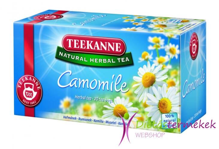 Vásárlás: TEEKANNE Kamilla Tea 20 Filter Tea, gyógytea árak  összehasonlítása, KamillaTea20Filter boltok