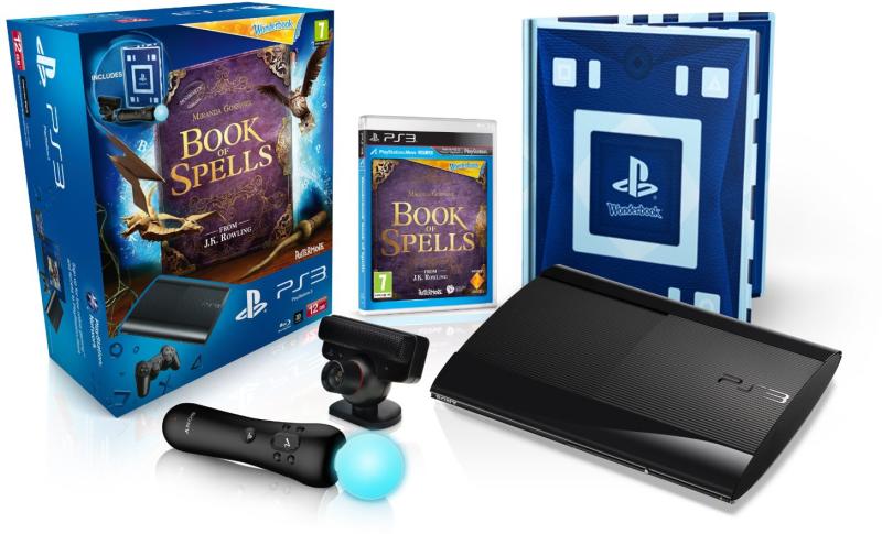 Sony PlayStation 3 Super Slim 12GB Move (PS3 Super Slim 12GB Move) +  Wonderbook: Book of Spells vásárolj már 0 Ft-tól