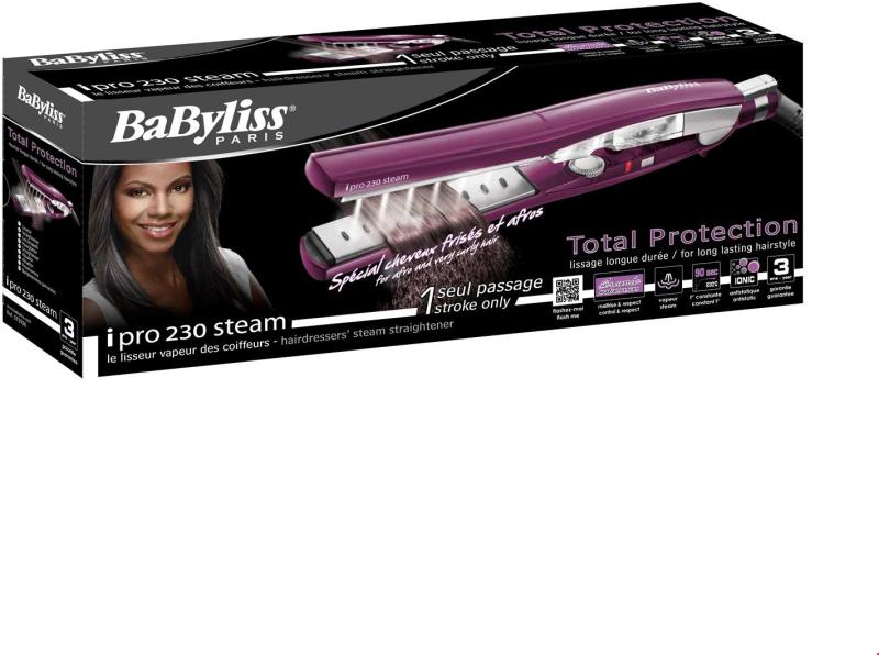 BaByliss PRO IPro 230 Steam ST292E (Placa de intins parul) - Preturi