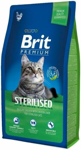 Vásárlás: Brit Premium Cat Sterilised 8 kg Macskaeledel árak  összehasonlítása, PremiumCatSterilised8kg boltok