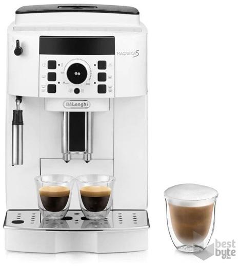 DeLonghi ECAM 21.117 W Magnifica S kávéfőző vásárlás, olcsó DeLonghi ECAM  21.117 W Magnifica S kávéfőzőgép árak, akciók