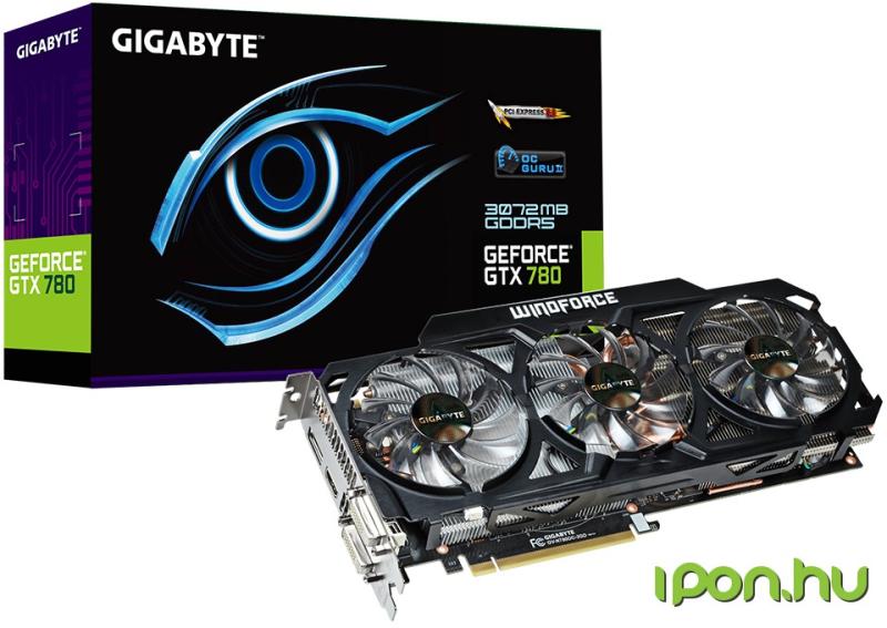 GIGABYTE GeForce GTX 780 OC 3GB GDDR5 256bit PCIe (GV-N780OC-3GD) Placa ...