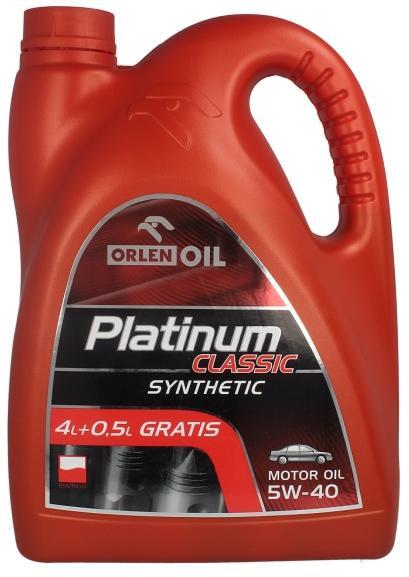 Platinum Classic Synthetic 5W-40 4,5 l
