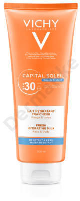 Vásárlás: Vichy Capital Soleil Milk SPF 30 300ml Naptej, napolaj árak  összehasonlítása, Capital Soleil Milk SPF 30 300 ml boltok