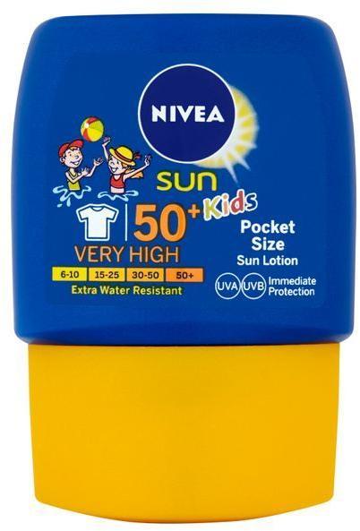 Vásárlás: Nivea Sun Kids Zseb-Naptej SPF 50 50ml Naptej, napolaj árak  összehasonlítása, Sun Kids Zseb Naptej SPF 50 50 ml boltok