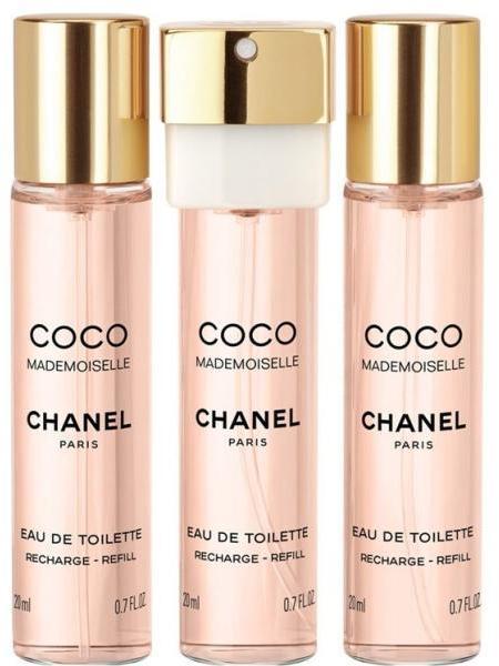 CHANEL Coco Mademoiselle (Refills) EDT 3x20ml parfüm vásárlás, olcsó CHANEL  Coco Mademoiselle (Refills) EDT 3x20ml parfüm árak, akciók