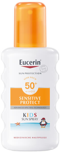 Vásárlás: Eucerin Sun gyerek naptej spray SPF 50+ 200ml Naptej, napolaj  árak összehasonlítása, Sun gyerek naptej spray SPF 50 200 ml boltok