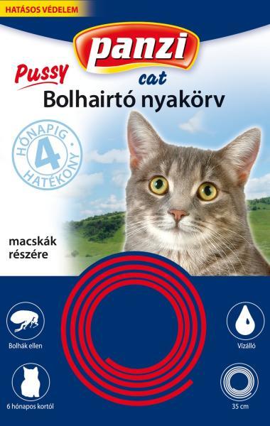 Vásárlás: Panzi Pussy bolhaírtó nyakörv macskának 35cm Élősködők elleni  készítmény macskáknak árak összehasonlítása, Pussy bolhaírtó nyakörv  macskának 35 cm boltok
