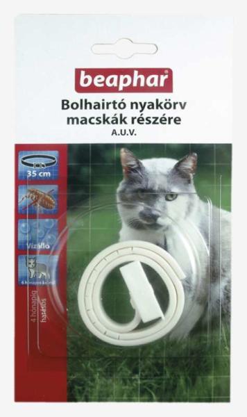 Vásárlás: Beaphar Bolhanyakörv 35cm Élősködők elleni készítmény macskáknak  árak összehasonlítása, Bolhanyakörv 35 cm boltok