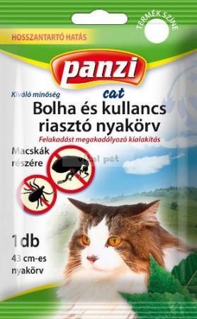 Bolha- és kullancsirtó nyakörv macskáknak 43 cm