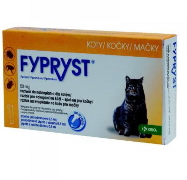 Vásárlás: FYPRYST Spot On 0.5ml (3db) Élősködők elleni készítmény  macskáknak árak összehasonlítása, Spot On 0 5 ml 3 db boltok