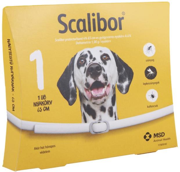 Vásárlás: Scalibor Nyakörv kullancs és szúnyog ellen 65 cm Élősködők elleni  készítmény kutyáknak árak összehasonlítása,  Nyakörvkullancsésszúnyogellen65cm boltok