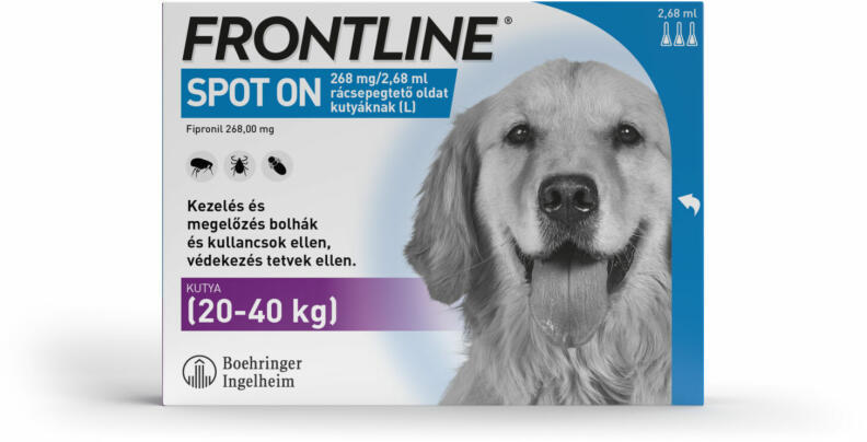Spot On L 20-40 kg 3x2,68 ml