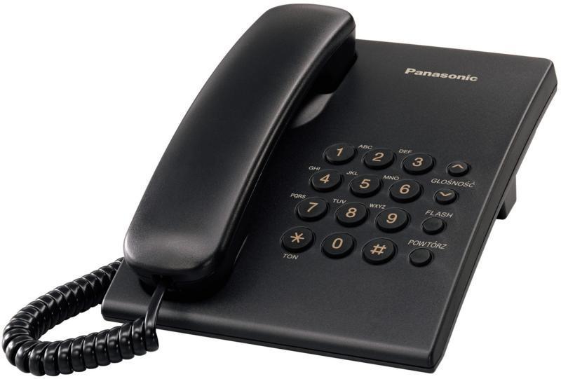 Vásárlás: Panasonic KX-TS500HGB Telefonkészülék árak összehasonlítása, KX  TS 500 HGB boltok