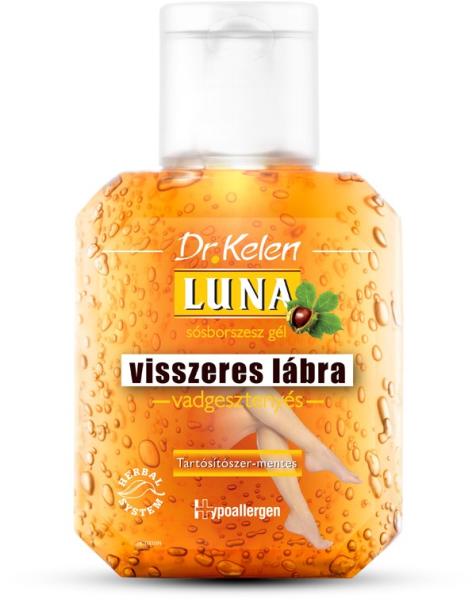 LUNA Vadgesztenyés sósborszesz gél visszeres lábra 150 ml