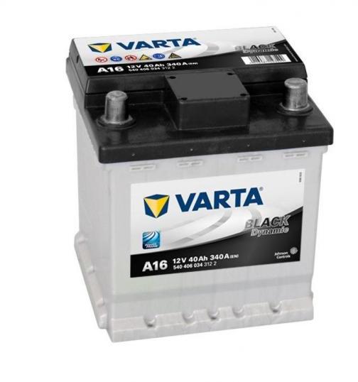 A16 Black Dynamic 40Ah 340A right+ (540 406 034)