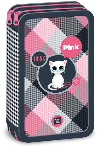 Vásárlás: Ars Una Think-Pink cicás emeletes tolltartó (92667624) Tolltartó  árak összehasonlítása, Think Pink cicás emeletes tolltartó 92667624 boltok