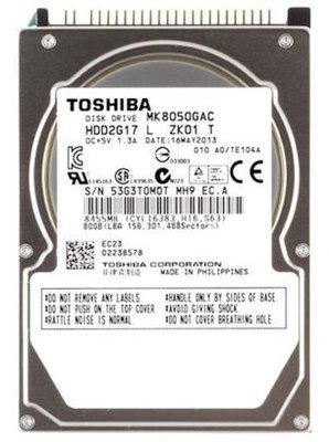 Toshiba 80GB 4200rpm IDE MK8050GAC vásárlás, olcsó Toshiba Belső merevlemez  árak, Toshiba 80GB 4200rpm IDE MK8050GAC boltok