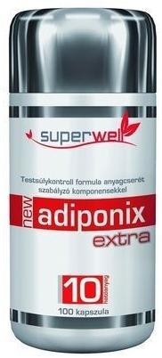 Superwell adiponix diéta eper ízű italpor g