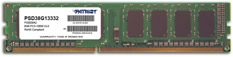 Signature 8GB DDR3 1333MHz PSD38G13332
