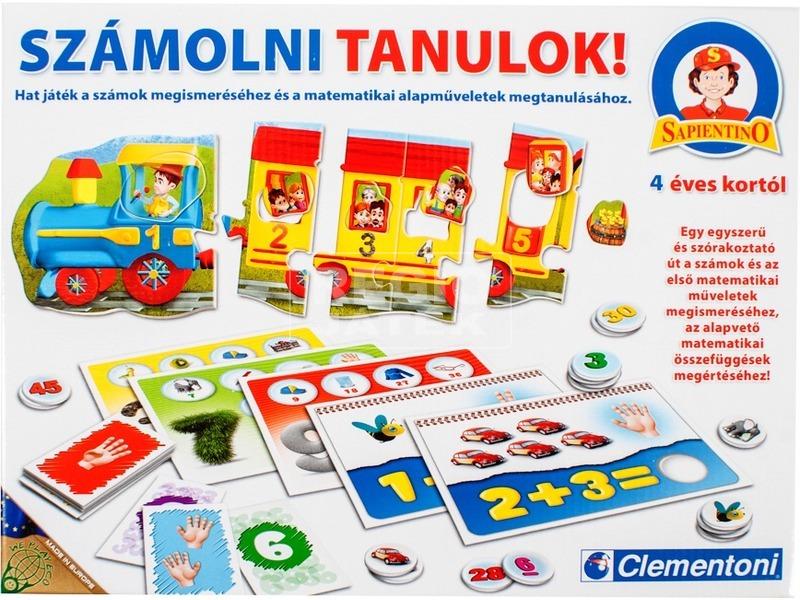 Vásárlás: Clementoni Sapientino - Számolni tanulok Betűjáték, számjáték  árak összehasonlítása, Sapientino Számolni tanulok boltok