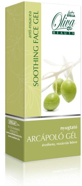 Oliva Beauty arcápoló gél, rozáceás 100 ml