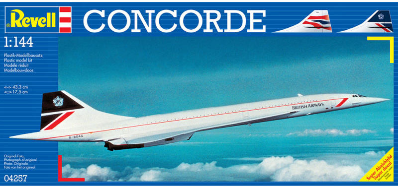 Vásárlás: Revell Concorde 1:144 (04257) Makett árak összehasonlítása,  Concorde 1 144 04257 boltok