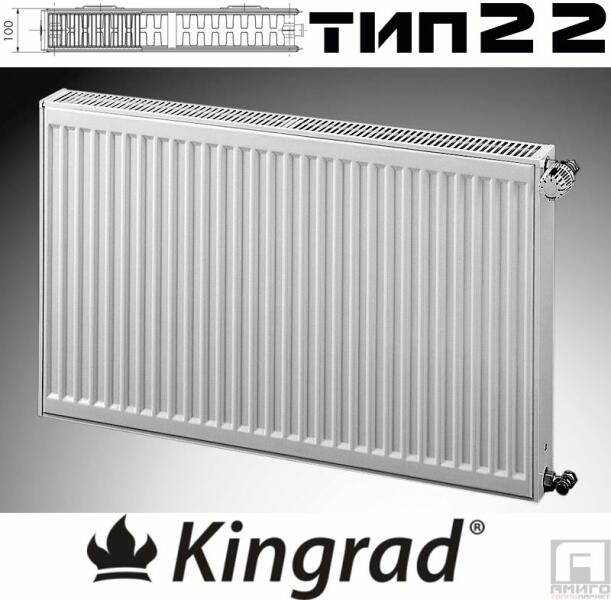 KORADO Панелен Радиатор КИНГРАД тип 22, 600x700 - 1337W ΔT60 ...