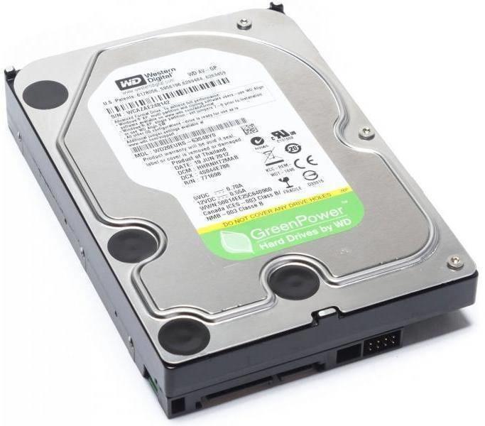Western Digital WD Green 3.5 2TB 7200rpm 64MB SATA3 (WD20EURX) (Hard Disk) -