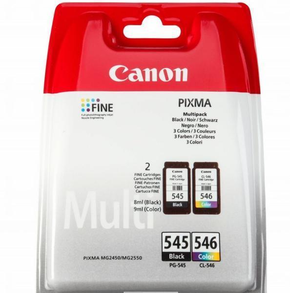 Canon PG-545 + CL-546 Multipack (BS8287B005AA) vásárlás, olcsó Canon Toner,  festékpatron, festékszalag árak, Canon PG-545 + CL-546 Multipack  (BS8287B005AA) boltok