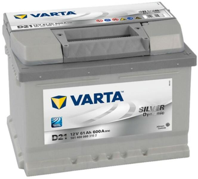 VARTA Silver Dynamic 61Ah D21 (Acumulator auto) - Preturi