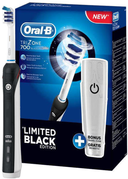 Oral-B TriZone 700 Black Edition elektromos fogkefe vásárlás, olcsó Oral-B  TriZone 700 Black Edition elektromos fogkefe árak, akciók